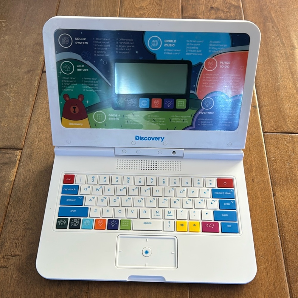 Discovery kids Teach and talk Swivel Laptop